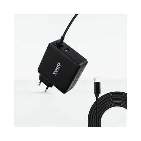 Tooq Cargador portátil conector USB-C 65W
