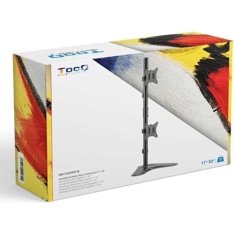 Tooq Soporte mesa DB1703TNV-B 2 brazos Vertical