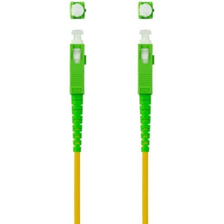 Nanocable Cable fibra SC/APC LSZH Amarillo 5m