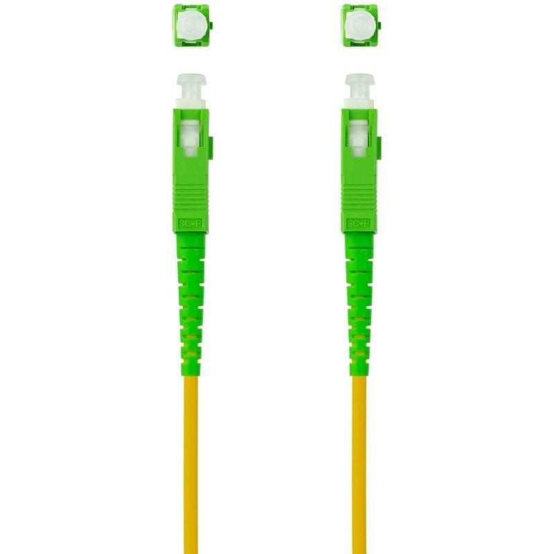Nanocable Cable fibra SC/APC LSZH Amarillo 5m