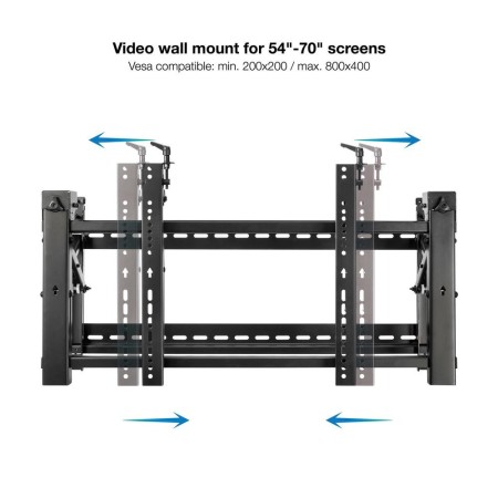 Soporte de pared tooq vesa hasta 70 pulgadas 800x400mm max 70kg
