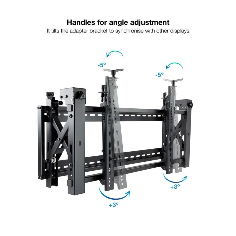 Soporte de pared tooq vesa hasta 70 pulgadas 800x400mm max 70kg