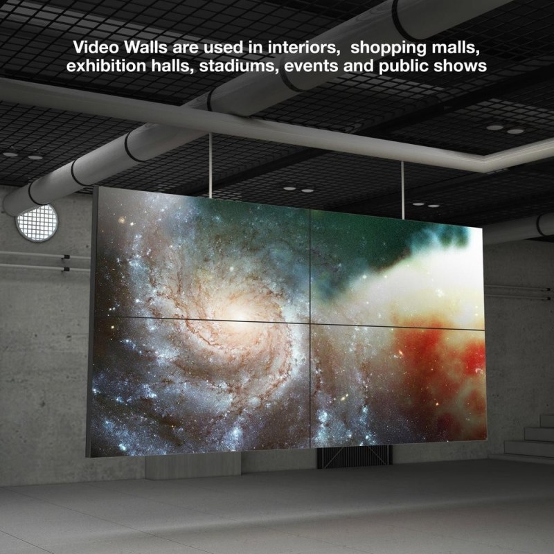 Soporte de pared tooq vesa hasta 70 pulgadas 800x400mm max 70kg