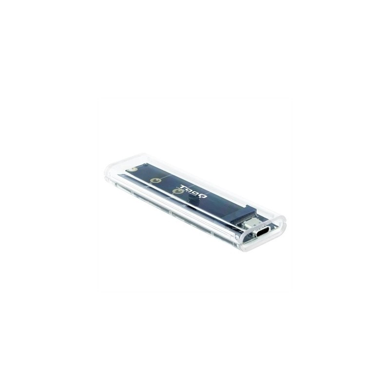 Caja Externa para Disco SSD M.2 NVMe TooQ TQE-2200/ USB 3.1 Gen2/ Sin tornillos