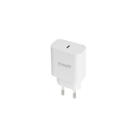 Tooq Cargador pared USB-C PD3.0 20W Blanco