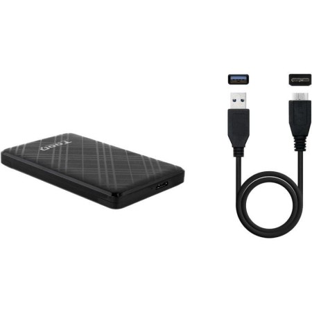 Tooq Caja externa 2,5″ SATA USB3.1 Gen1 Negra