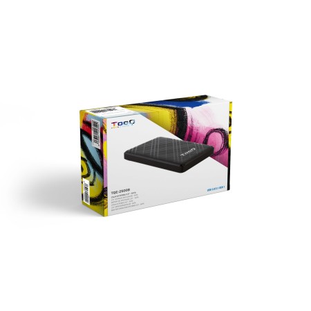 Tooq Caja externa 2,5″ SATA USB3.1 Gen1 Negra
