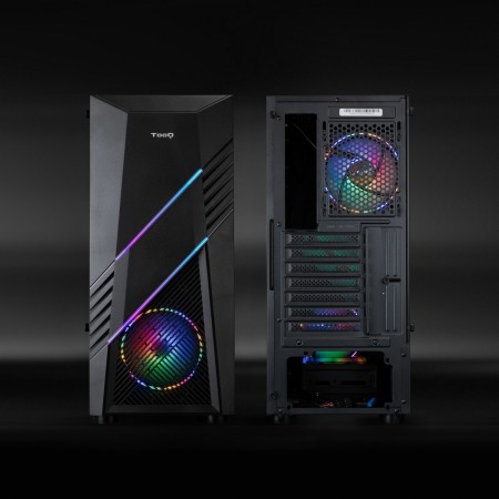Tooq Caja Semitorre Gaming TQGCC102-B BIOHAZARD