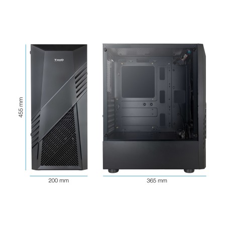 Tooq Caja Semitorre Gaming TQGCC102-B BIOHAZARD