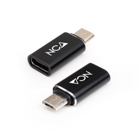 Nanocable Adaptador Micro USB/M a USB-C/H Aluminio
