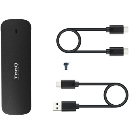 Tooq Caja Externa M.2 NVMe USB3.1 GEN2 Negra