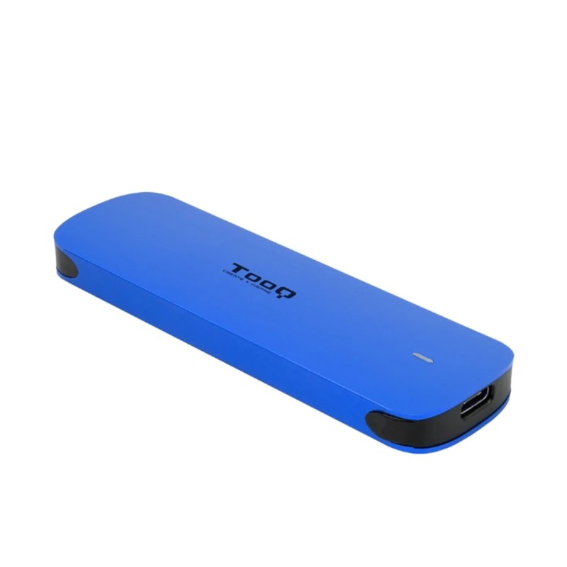 Caja Externa para Disco SSD M.2 NVMe TooQ TQE-2201BL/ USB 3.1 Gen1/ Sin tornillos