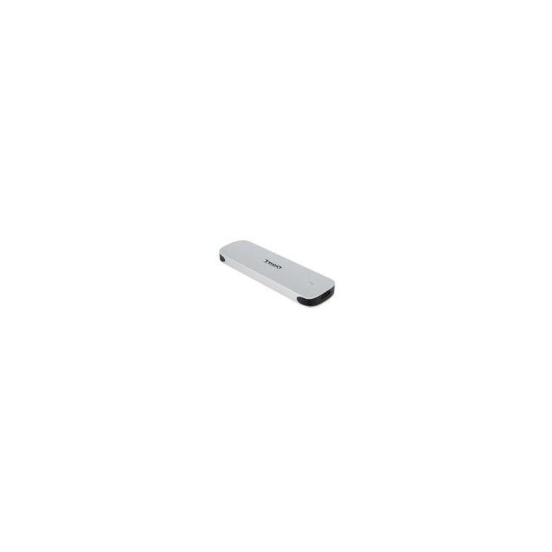 Caja Externa para Disco SSD M.2 TooQ TQE-2202S/ USB 3.1 Gen1/ Sin tornillos