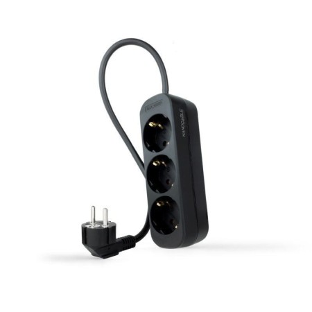 Nanocable Regleta de Enchufes 3 Tomas 1.4 m Negro