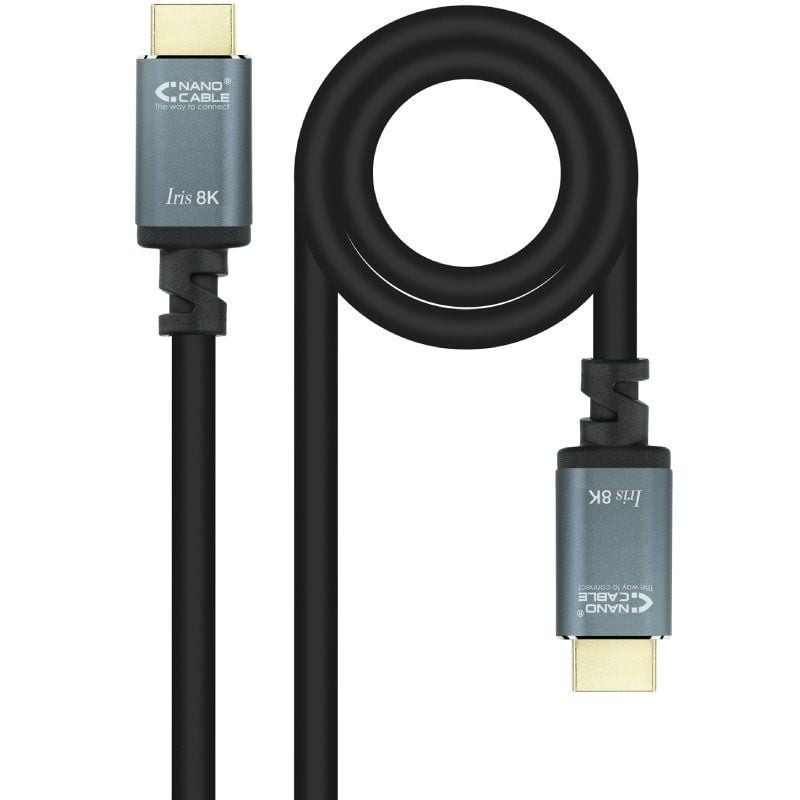 Nanocable Cable HDMI 2.1 IRIS 8K M-M 5 metros
