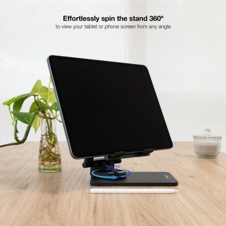 Tooq Soporte mesa tablet hasta 13″ Negro