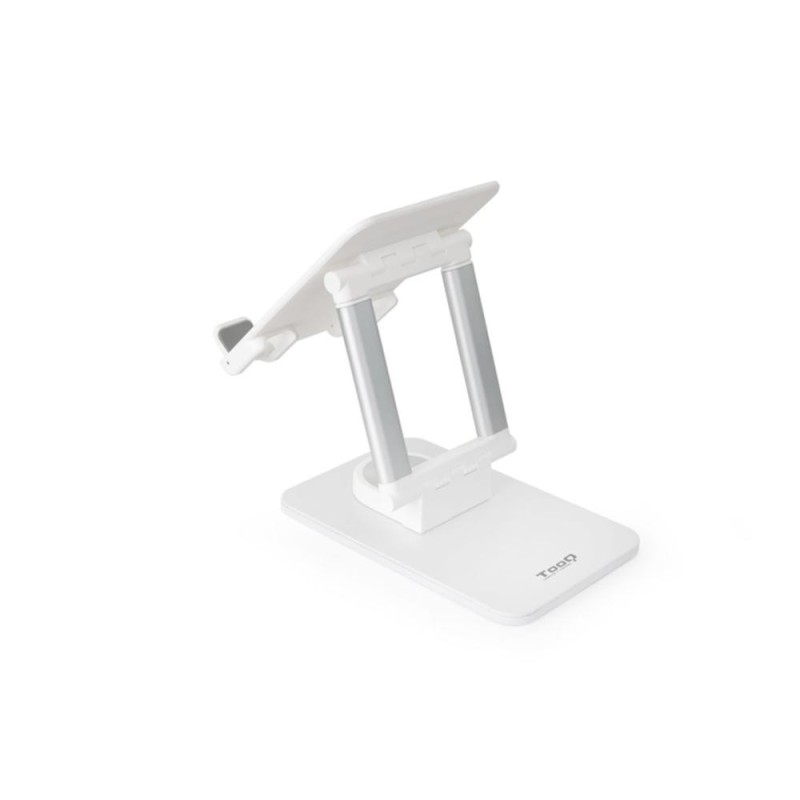 Soporte tooq plegable para tablet hasta 12.9 pulgadas blanco