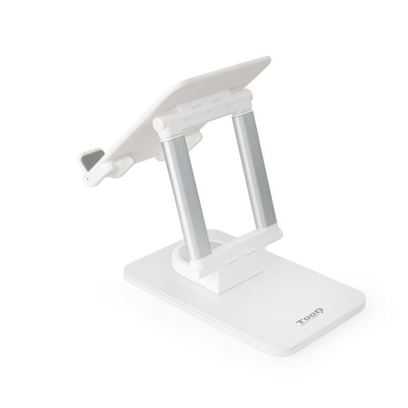 Soporte tooq plegable para tablet hasta 12.9 pulgadas blanco
