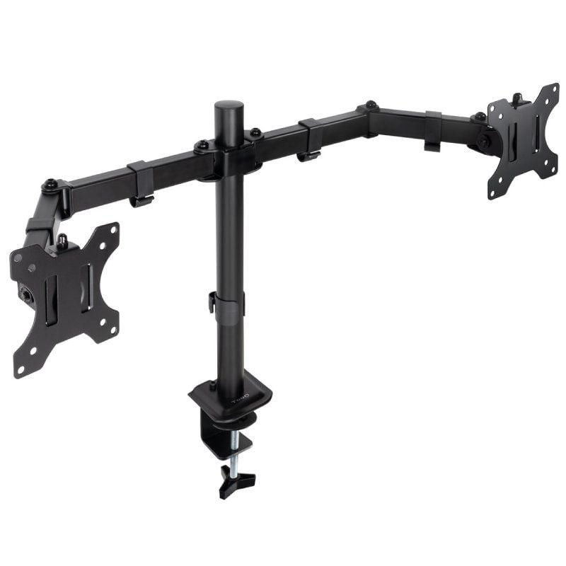 Soporte mesa tooq hasta 27 pulgadas vesa 100 x 100 max 8kg - brazo