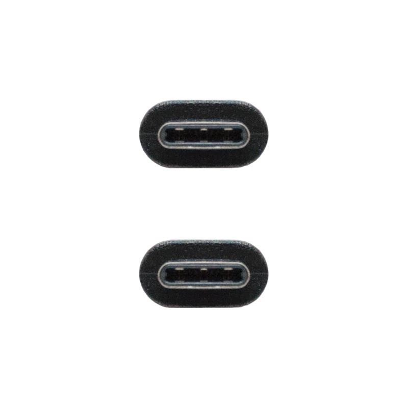 Nanocable Cable USB2.0 3A USB-C/M-USB-C/M 1.5 M