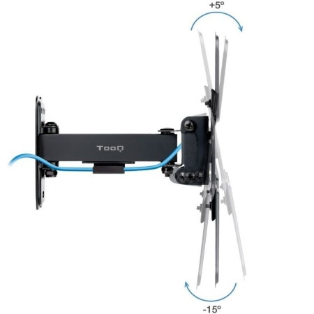 Soporte pared tv tooq vesa hasta 43 pulgadas 200x200mm max 20kg