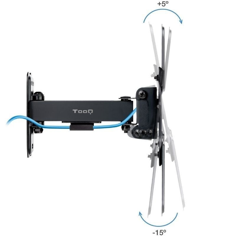 Soporte pared tv tooq vesa hasta 43 pulgadas 200x200mm max 20kg