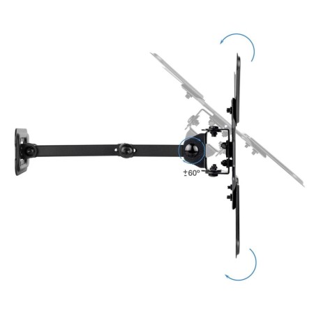 Soporte mesa tooq lp1344tn - b vesa hasta 43 pulgadas 200x200mm max 20kg