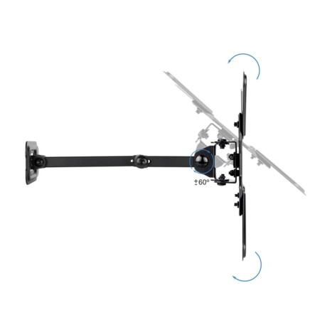 Soporte pared tv tooq vesa hasta 43 pulgadas 200x200mm max 20kg
