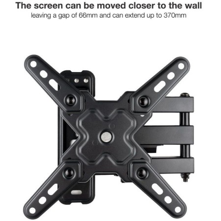 Soporte pared tv tooq vesa hasta 43 pulgadas 200x200mm max 20kg