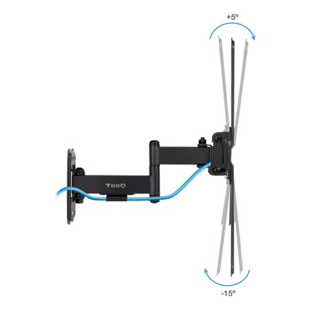 Soporte pared tv tooq vesa hasta 55 pulgadas 400x400mm max 25kg articulado