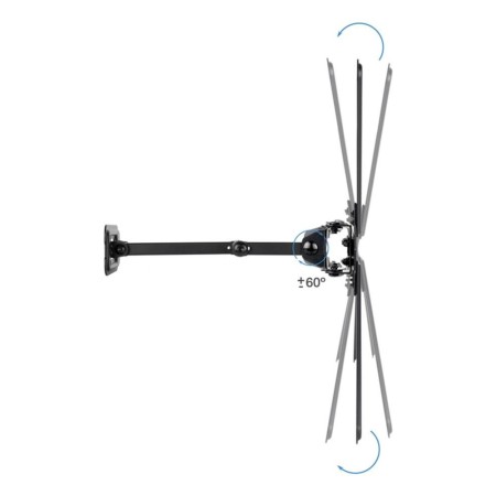 Soporte pared tv tooq vesa hasta 55 pulgadas 400x400mm max 25kg articulado