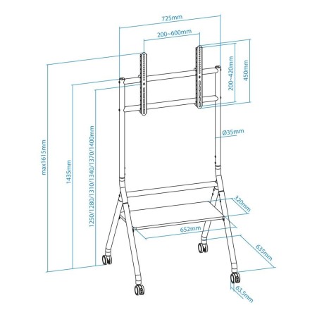 Tooq IDreams Soporte suelo pantallas 37″-86″