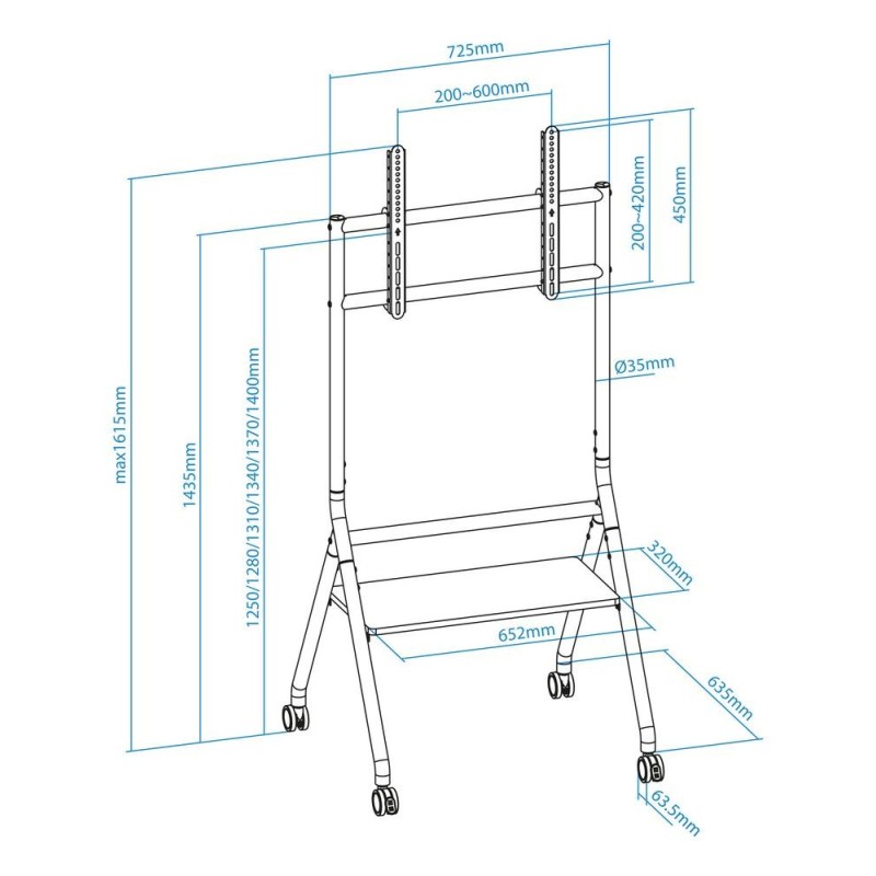 Tooq IDreams Soporte suelo pantallas 37″-86″
