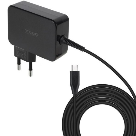 Cargador de portatil tooq tqlc - usbcgan100pd 100w usb - c negro