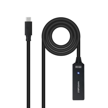 Cable prolongador nanocable con amplificador usb 3.2 gen1 usb - c - m - usb - c - h 5m alargador