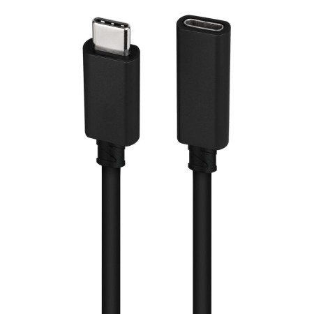 Cable prolongador nanocable usb - c 3.2 gen2x2 100w c - m - h 1.5m alargador