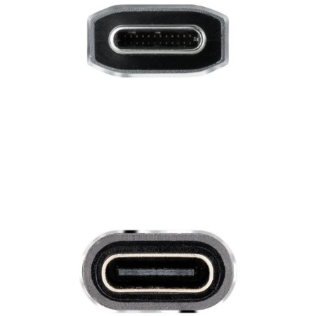 Cable prolongador nanocable usb 3.2 gen2x2 20gb 100w c - m - h 1.5m alargador usb - c algodon