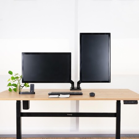 Tooq Soporte mesa DB1434TNR-B 2 brazos 13-34″