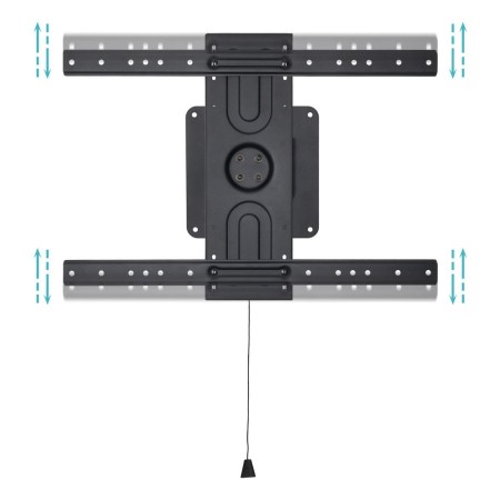 Soporte de pared tooq rotación 360° para pantallas 37 pulgadas - 80 pulgadas negro