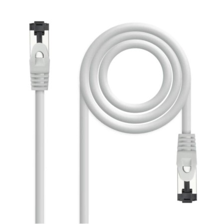 Cable de Red RJ45 SSTP Nanocable 10.20.2010 Cat.8.1/ 10m/ Gris