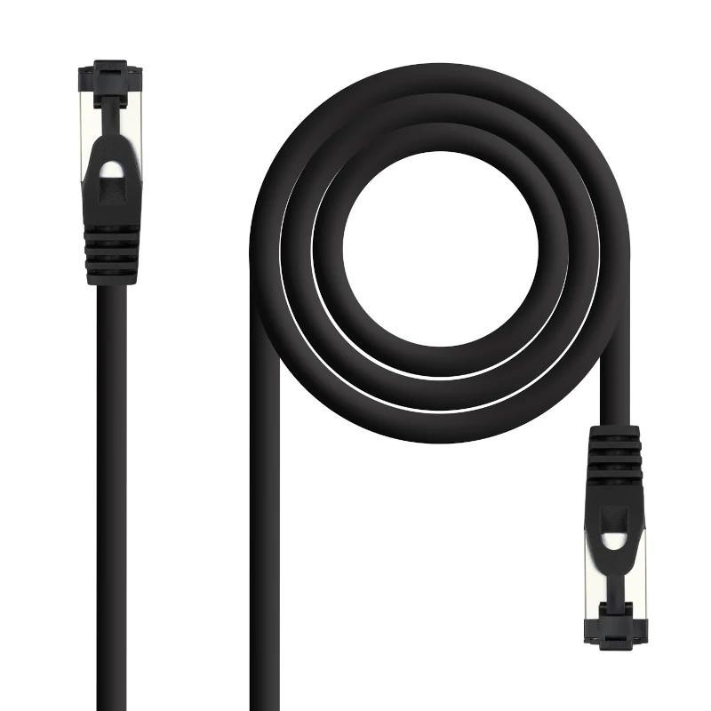 Cable de Red RJ45 SSTP Nanocable 10.20.2010-BK Cat.8.1/ 10m/ Negro