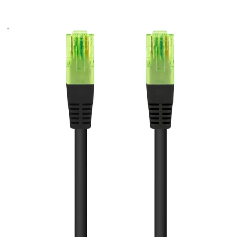 Cable de Red RJ45 UTP Nanocable 10.20.1401-BK Cat.6/ 1m/ Negro