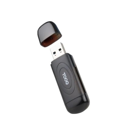 Lector tarjetas tooq usb - a 3.0 - sd - tf - negro