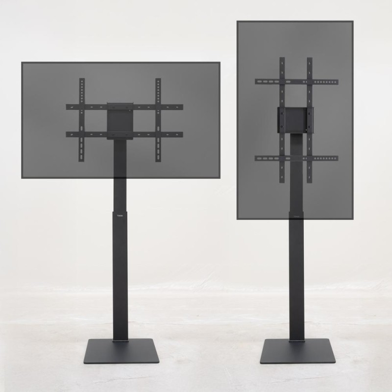 Soporte de suelo tooq para pantalla tv 37 pulgadas - 70 pulgadas fs2286m - b