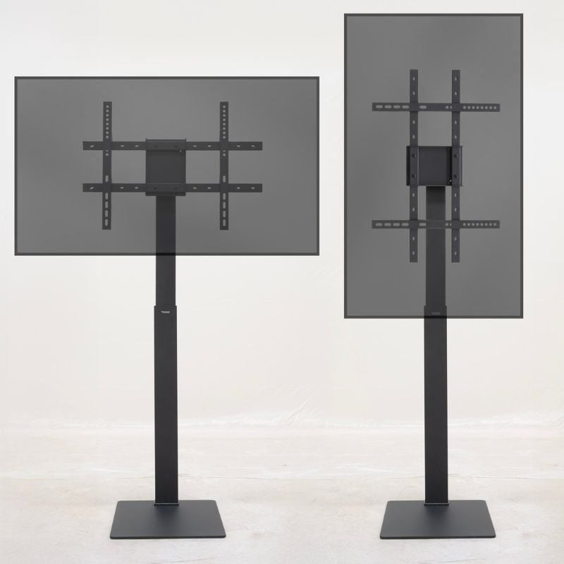 Soporte de suelo tooq para pantalla tv 37 pulgadas - 70 pulgadas fs2286m - b