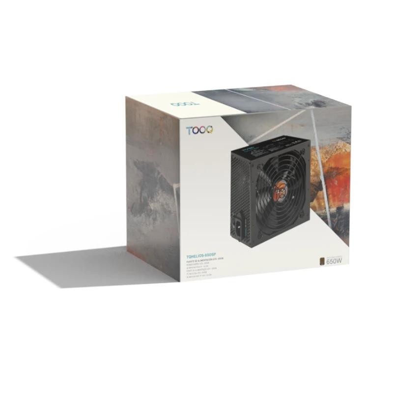 Fuente alimentacion tooq tqhelios - 650sp gaming atx 650w