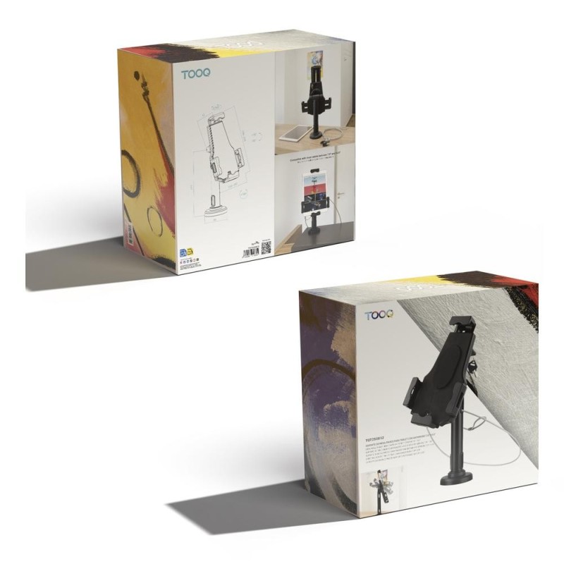 Soporte sobremesa - pared tooq para tablet con antirrobo