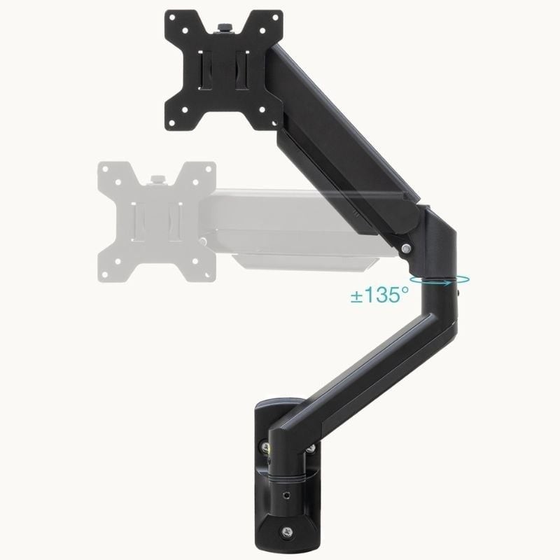 Soporte mesa tooq vesa hasta 34 pulgadas 100x100mm max 10kg