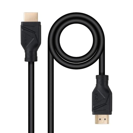 Cable HDMI 2.1 8K Nanocable 10.15.8301/ HDMI Macho - HDMI Macho/ 1m/ Negro