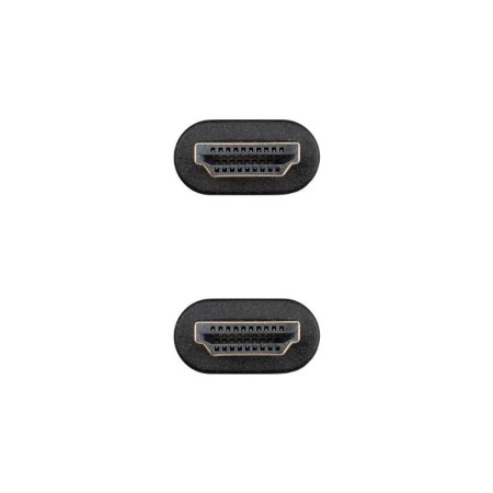 Cable HDMI 2.1 8K Nanocable 10.15.8301/ HDMI Macho - HDMI Macho/ 1m/ Negro